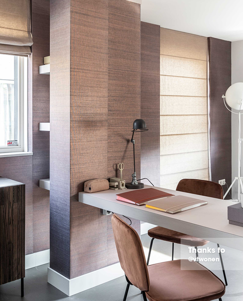 Montrer le détail de NATURAL WALLCOVERINGS II 389501 Picture of NATURAL WALLCOVERINGS II 389501